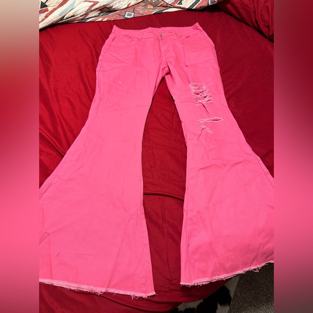 Hot Pink Flares